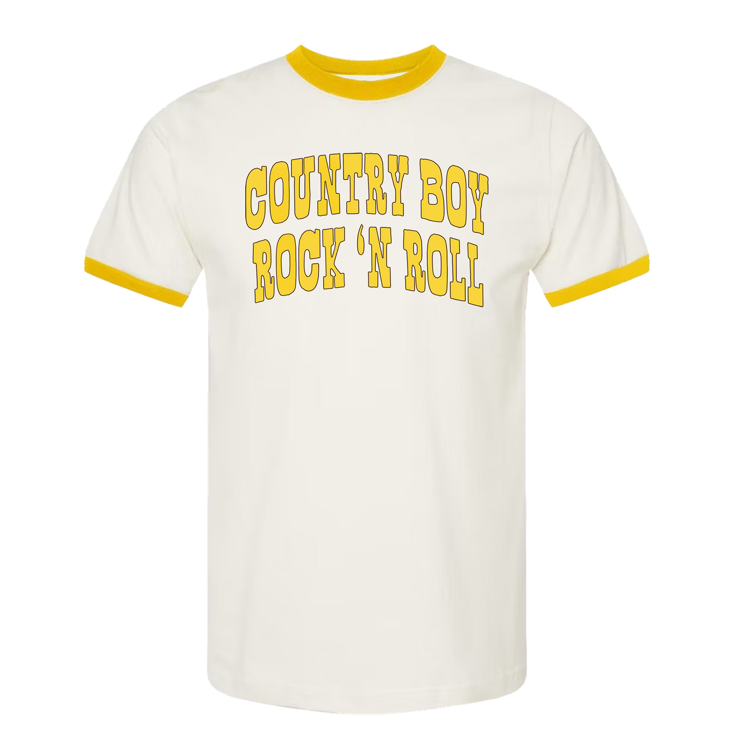 Country Boy Rock 'N Roll Ringer Tee (DNLA)